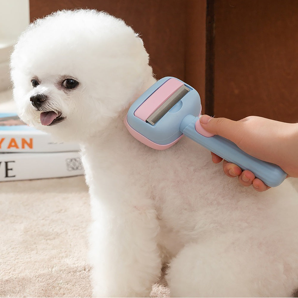 Pet Grooming Brush Dog Deshedding Brush For Large Dogs, Dematting Comb De-shedding Tool For Hair Cats, Pet Hair Grooming Brush Reduces Shedding, Great For Short To Long Hair Breeds